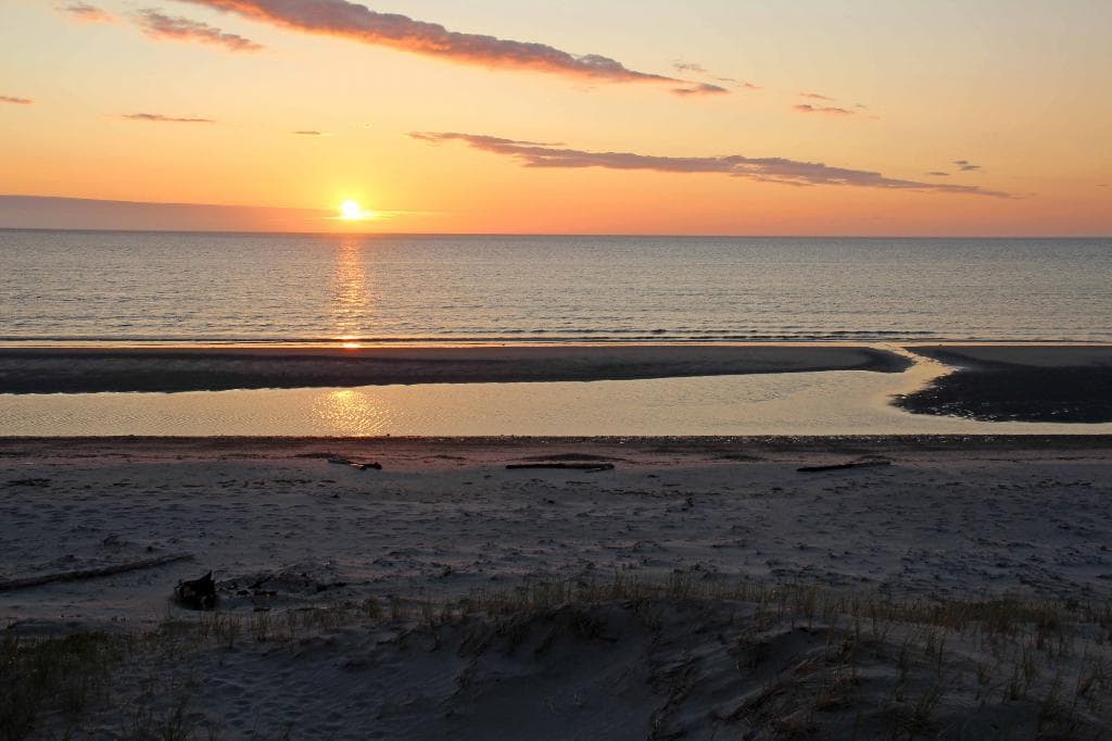 Sunset at Shallow Bay Beach