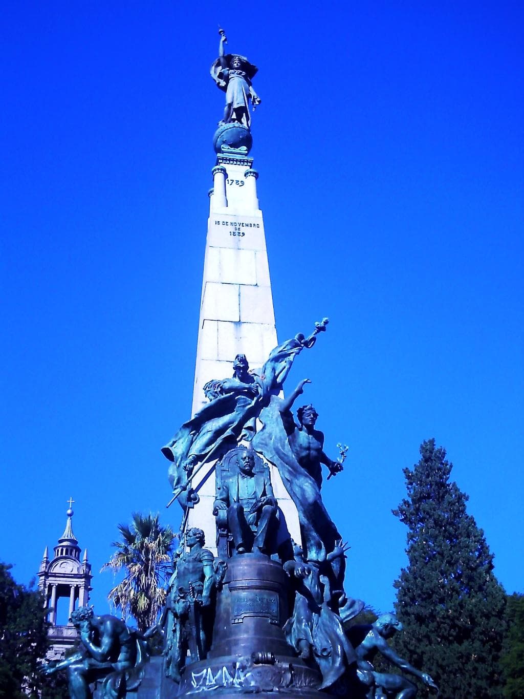 monumento a Julio de Castilhos - praça da matriz