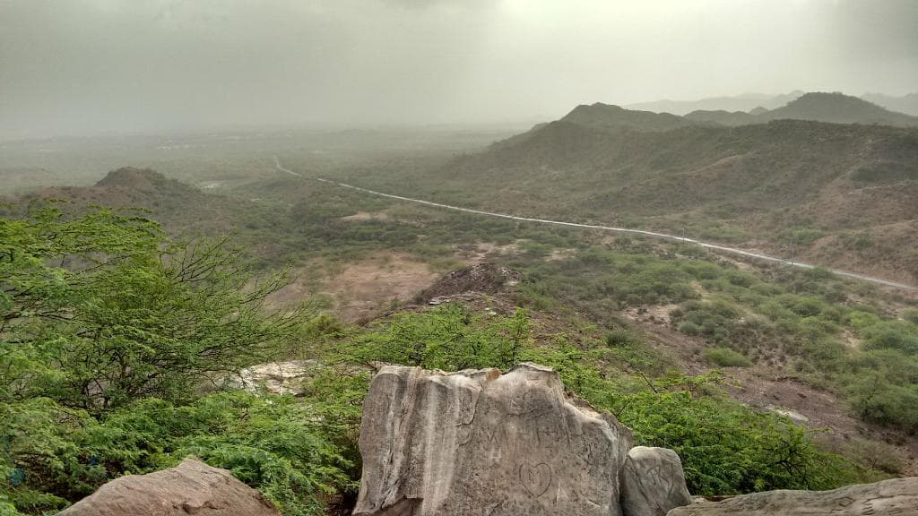 View from the top.