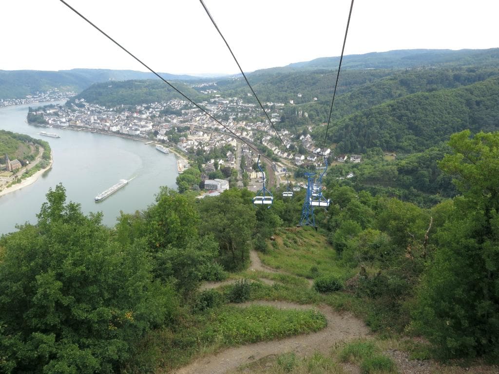 Boppard vista dalla seggiovia
