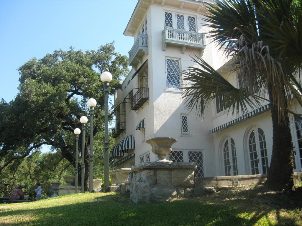 Side view of building