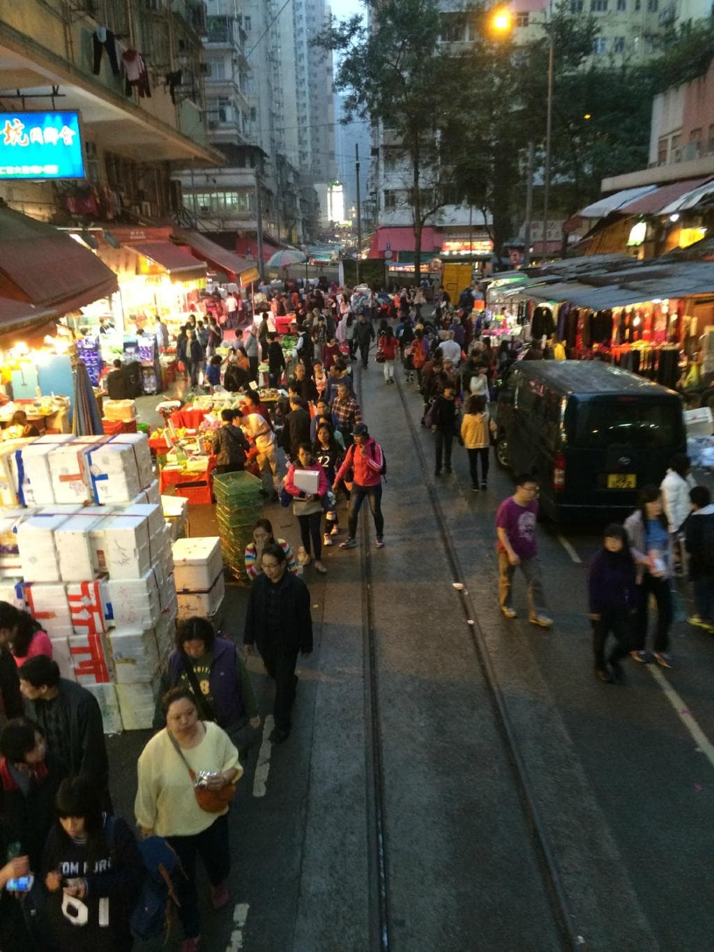 Chun Yeung Street Market Hong Kong