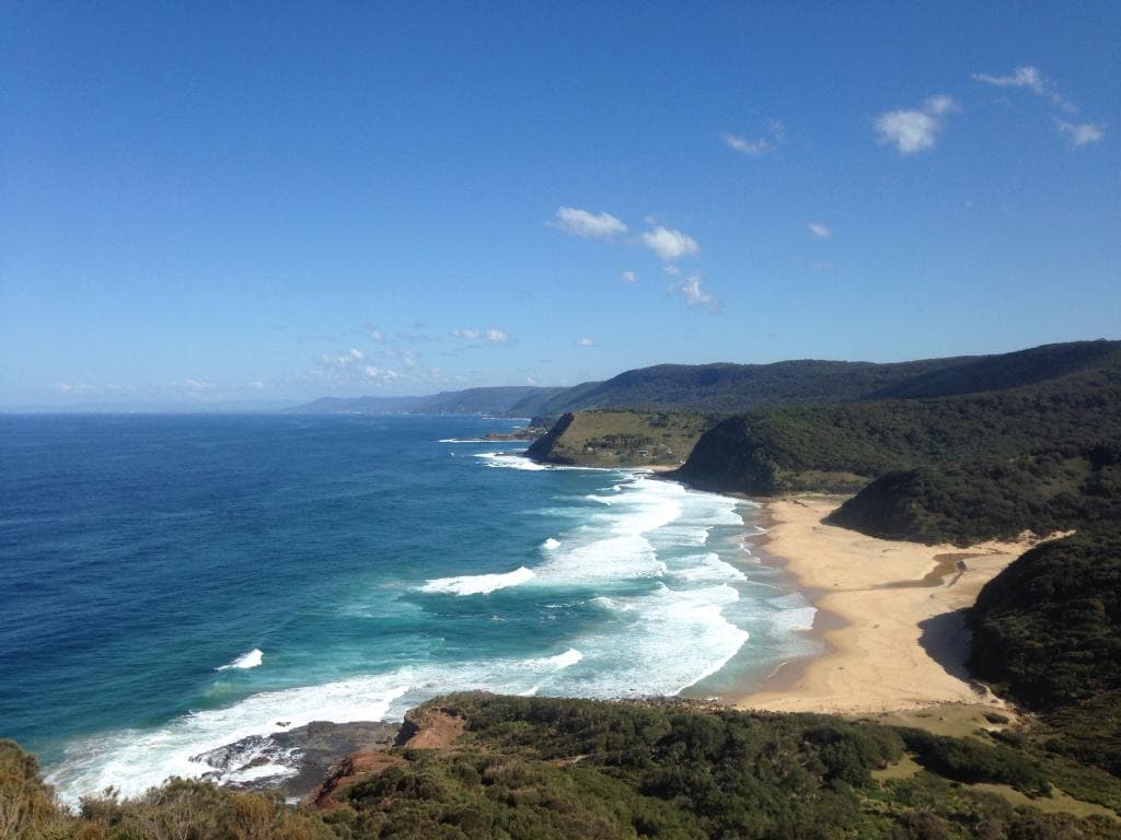 Views of Garie Beach