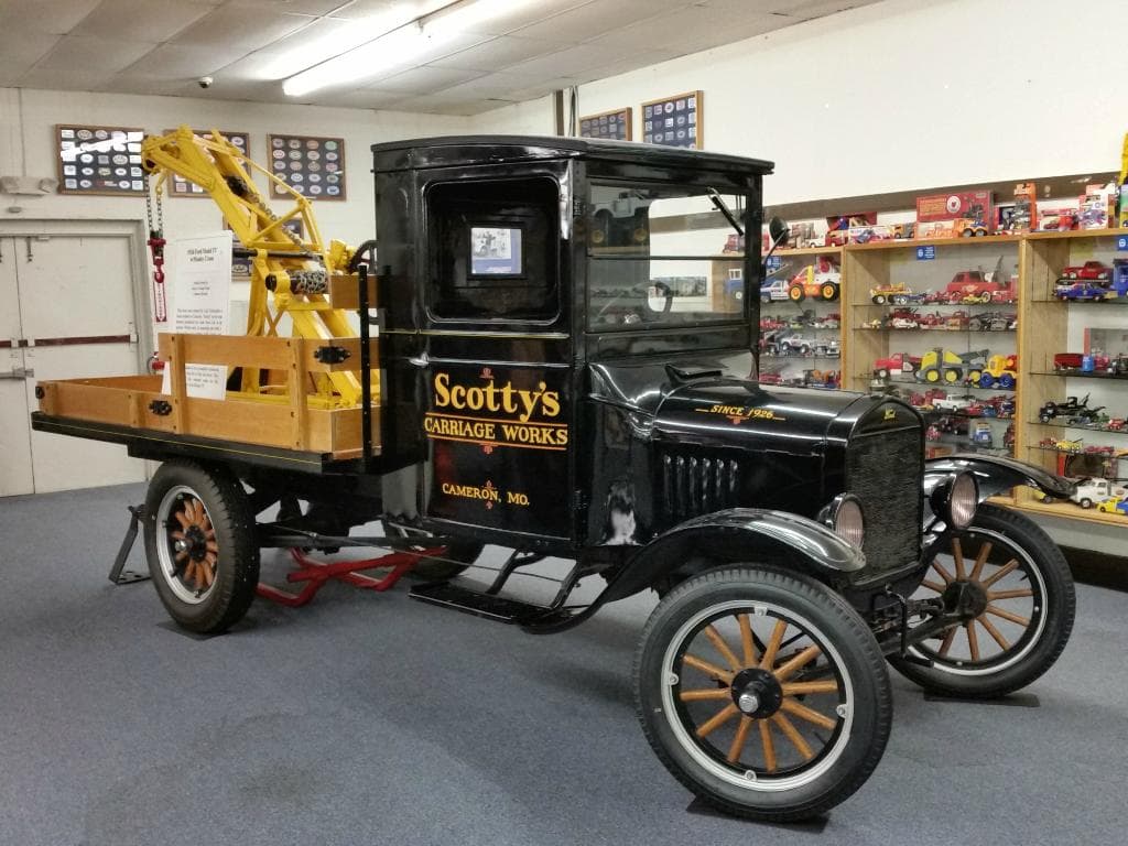 Old Model T Converted to Tow Truck