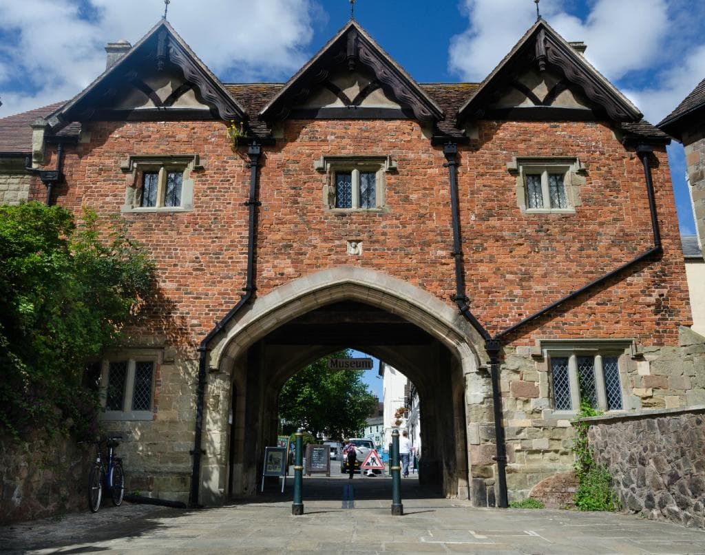 Rear view of the Malvern Museum of Local History
