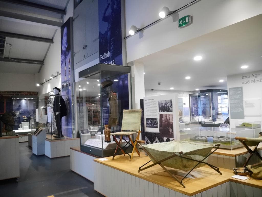 Polish camp at Biggar & Upper Clydesdale Museum