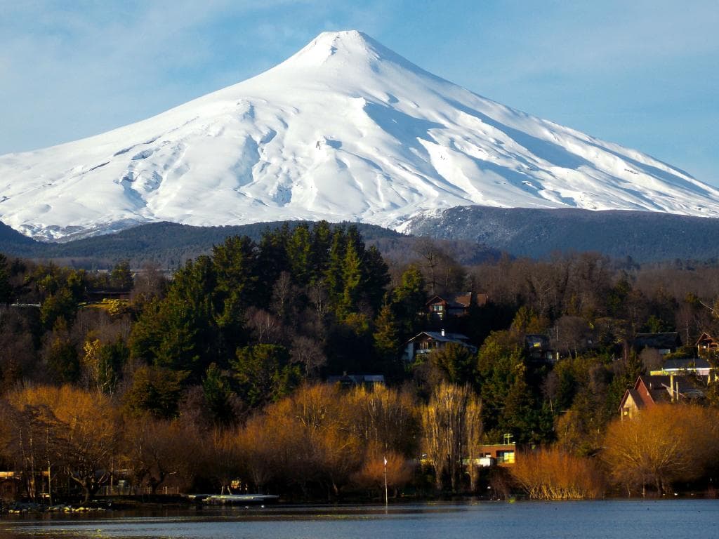 Imponente e uma vista imperdivel em pucon