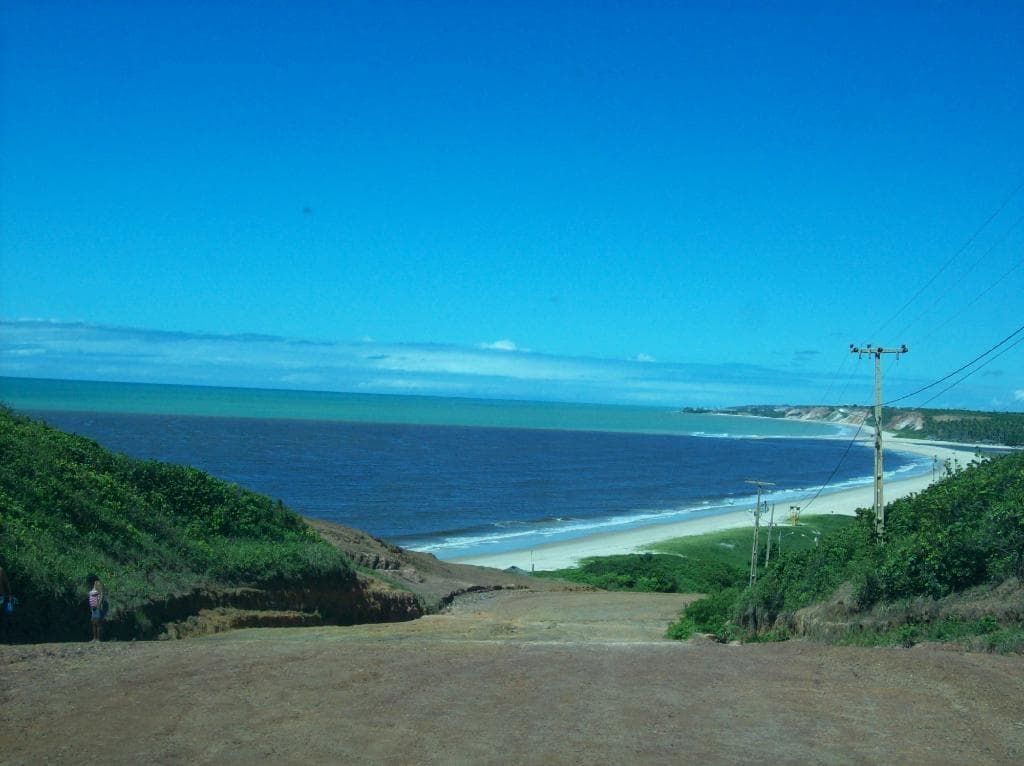 Praia da Barra do Gramame.