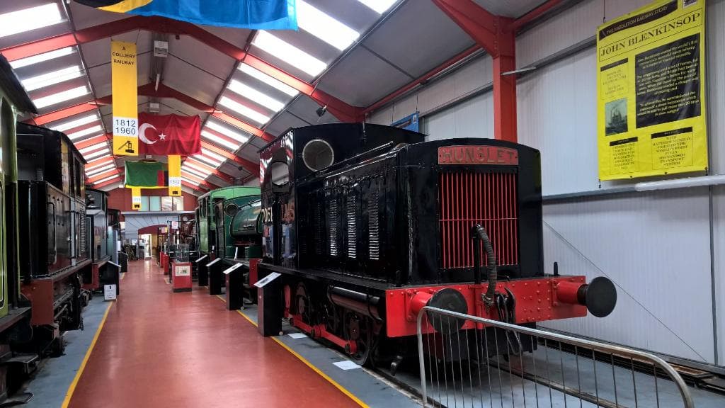 View up to the cafe/ticket office
