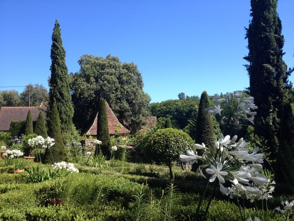vue sur le jardin