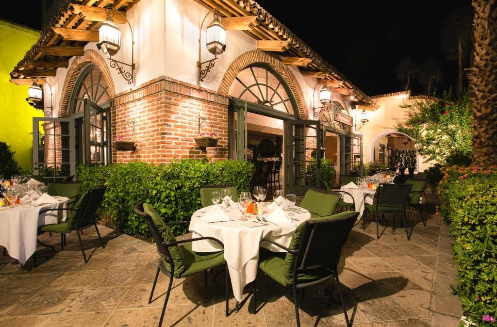 Miro's Restaurant Palm Springs Outdoor Patio