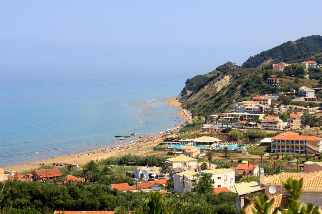 View to Agios Stefanos