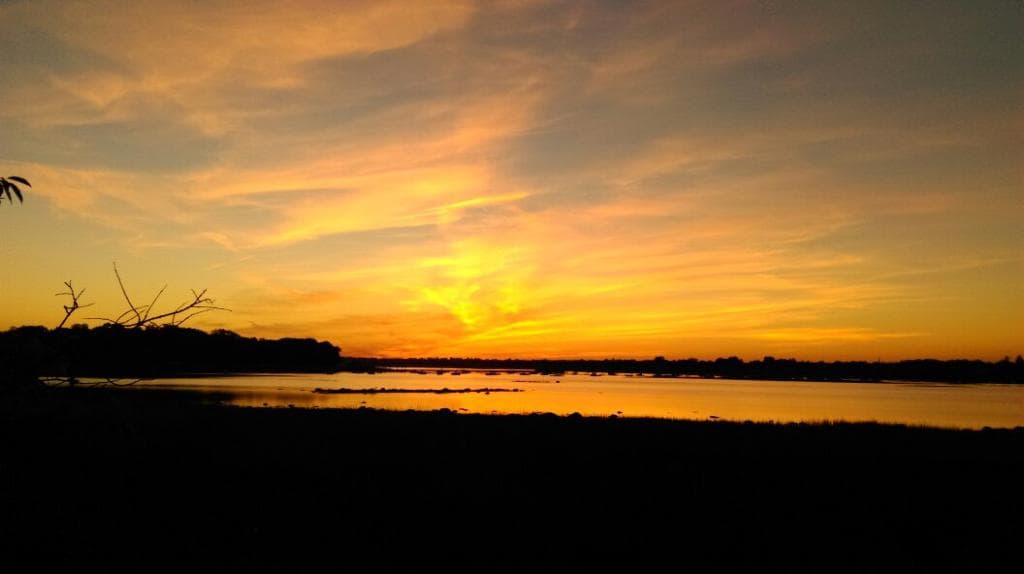 Sunset colors