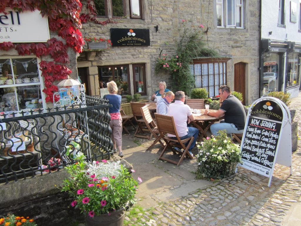 Cafe entrance.