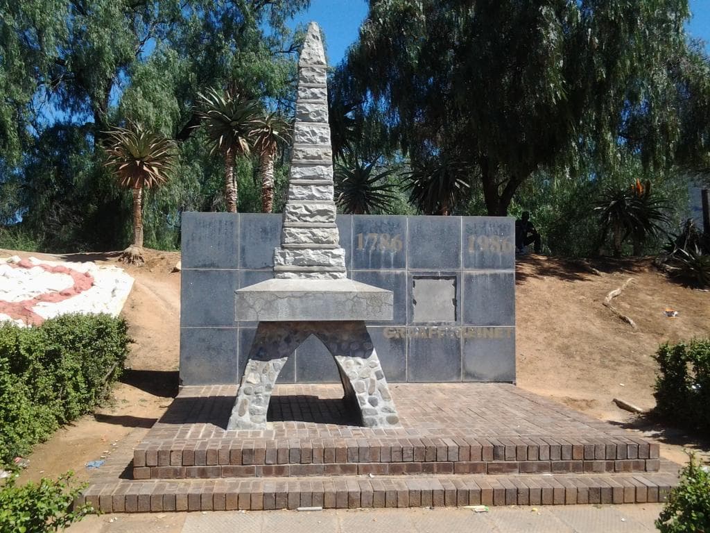 Monument at roadside