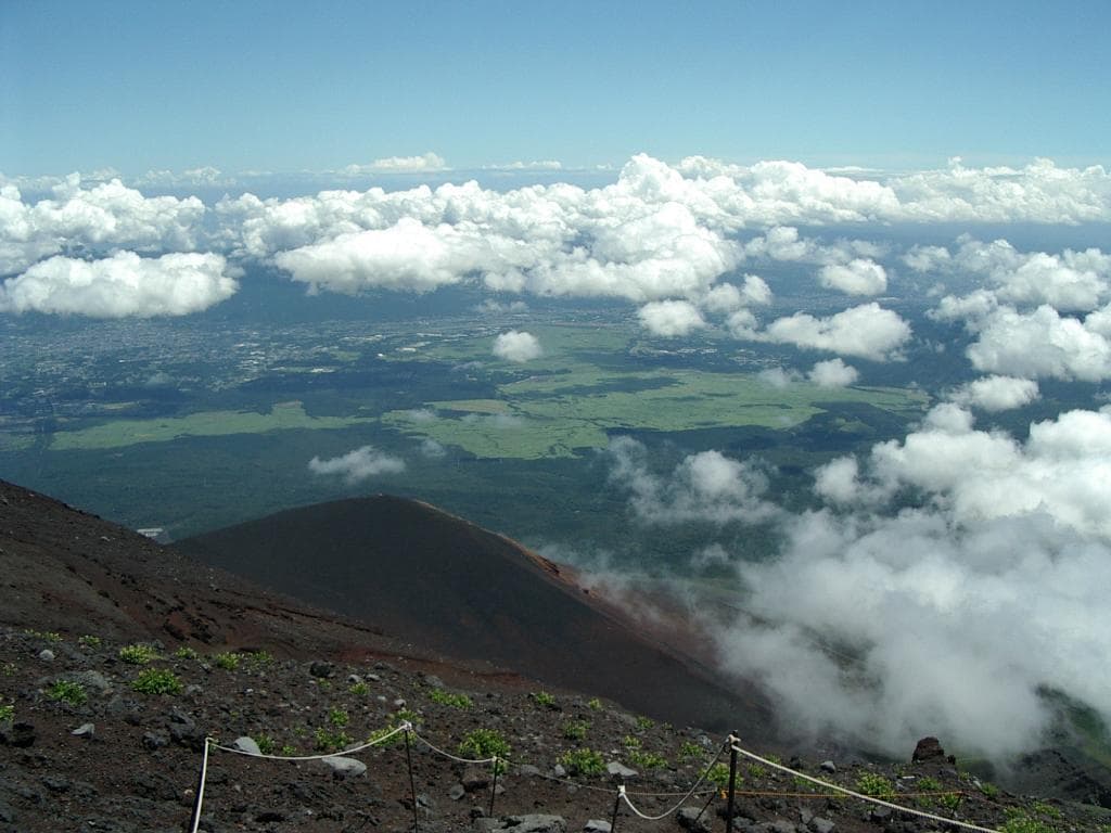 ９合目・標高３６００ｍ付近