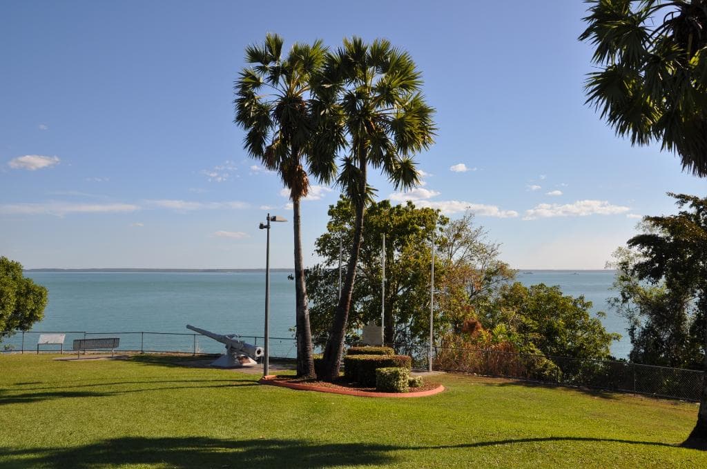 USS Peary & USAAC Memorials.