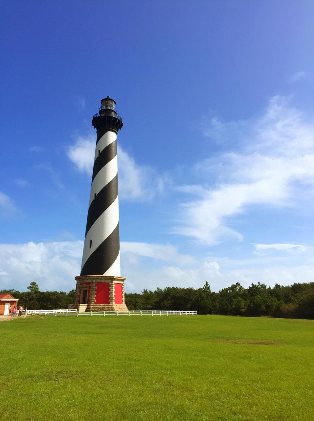 Cape Hatteras lighthouse is an outstanding example of beautiful lights that protect Mariners at 