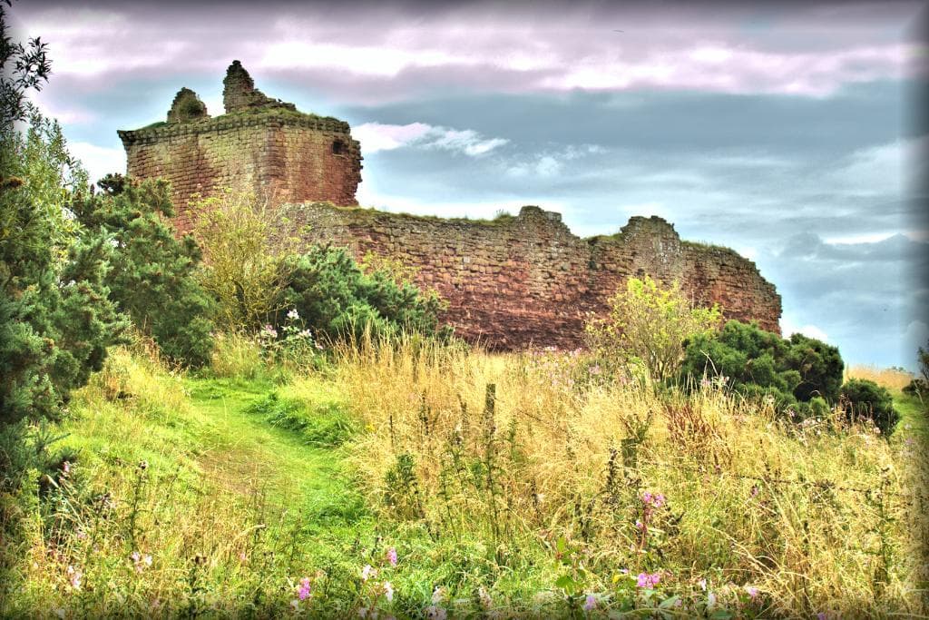 They are ruins, but apart from one area, where great care must be taken, it is fairly safe to st