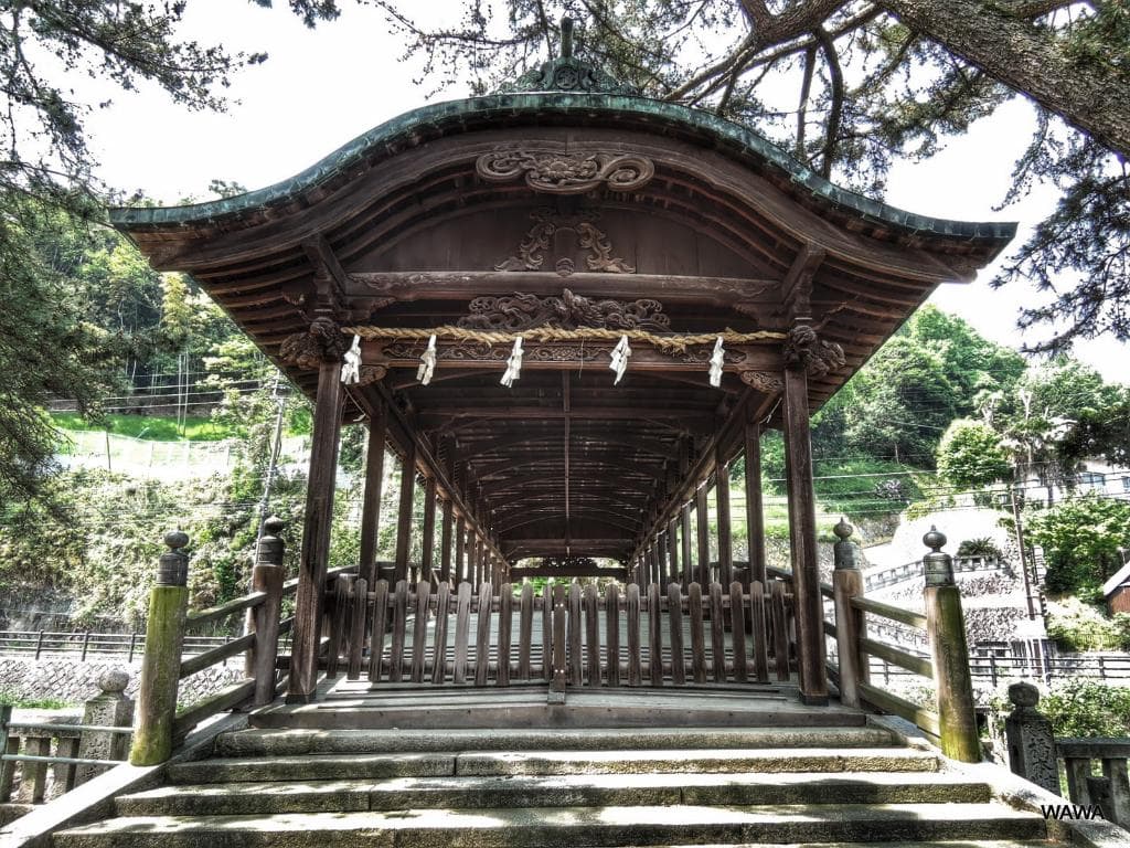 金比羅さんの鞘橋　明治2年（1869）築