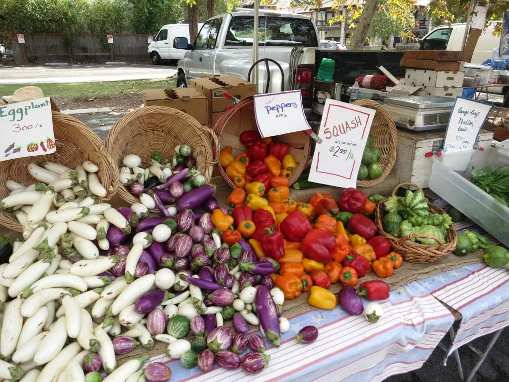 Organic vegetables