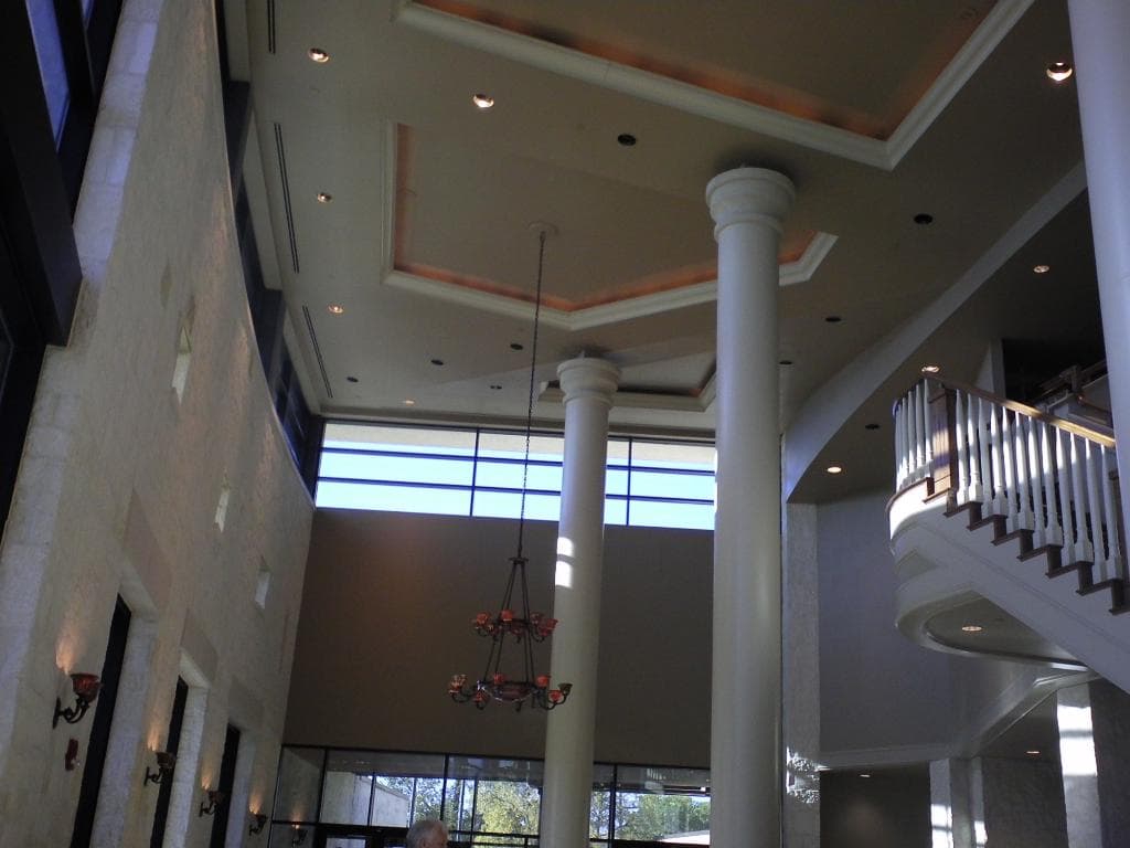 Tall ceiling