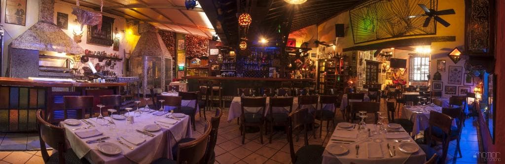 vista del restaurante