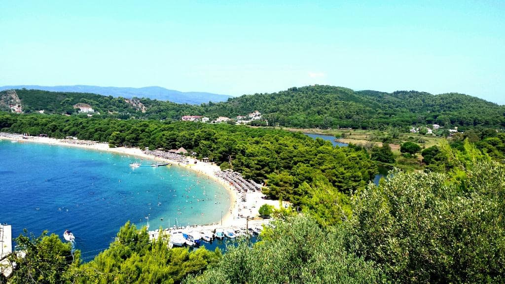 Koukounaries Beach Skiathos