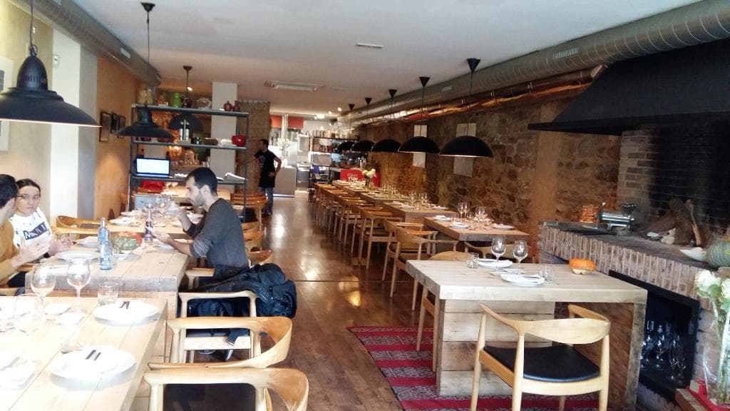 Interior del restaurante