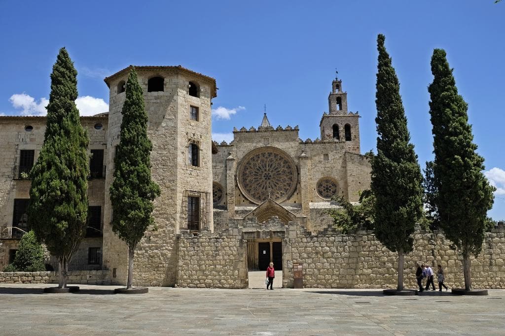 Monasterio de Sant Cugat, vista de la Iglesia