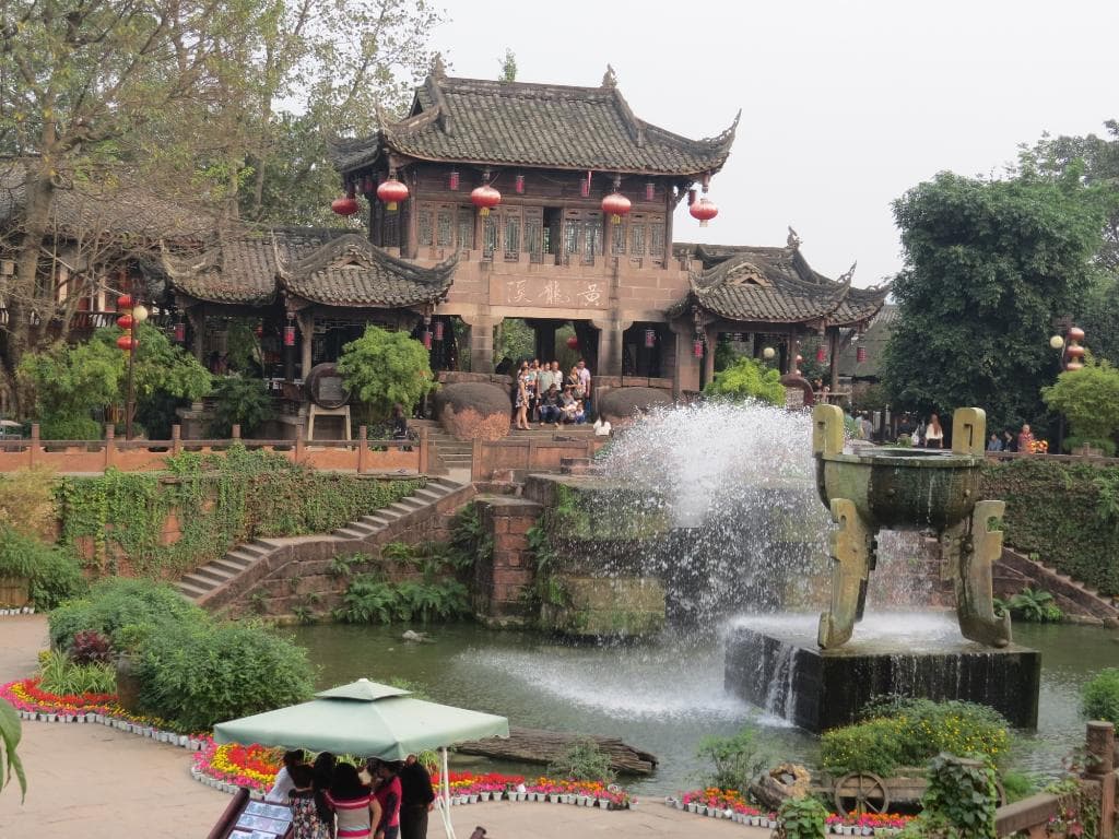 Beautiful water feature