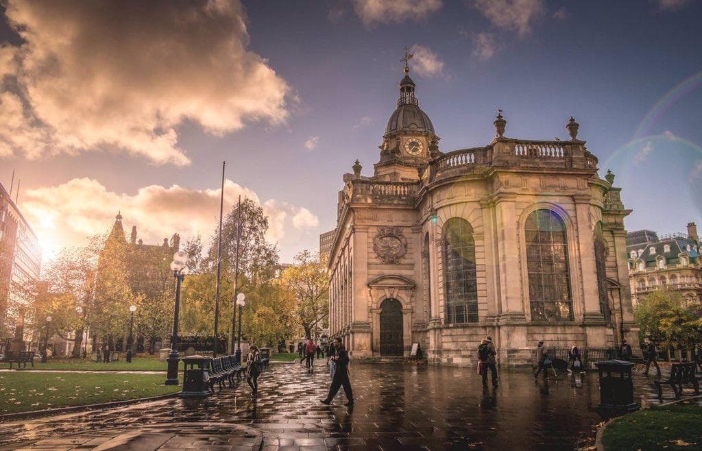 St Philips Cathedral Birmingham UK