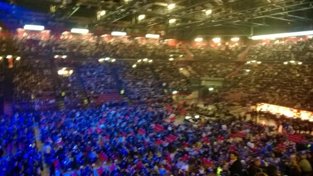 Platea dal settore B