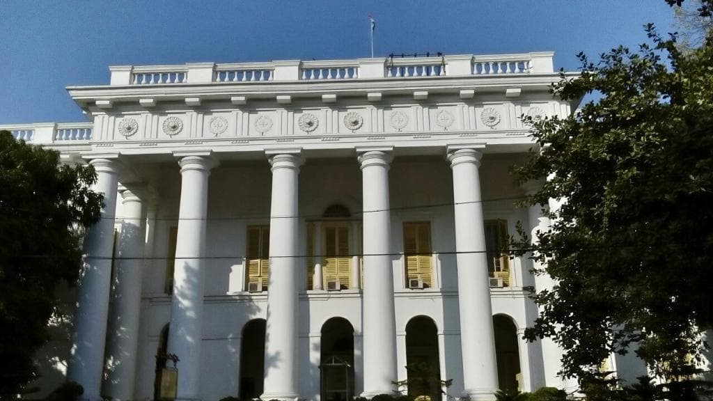 The building