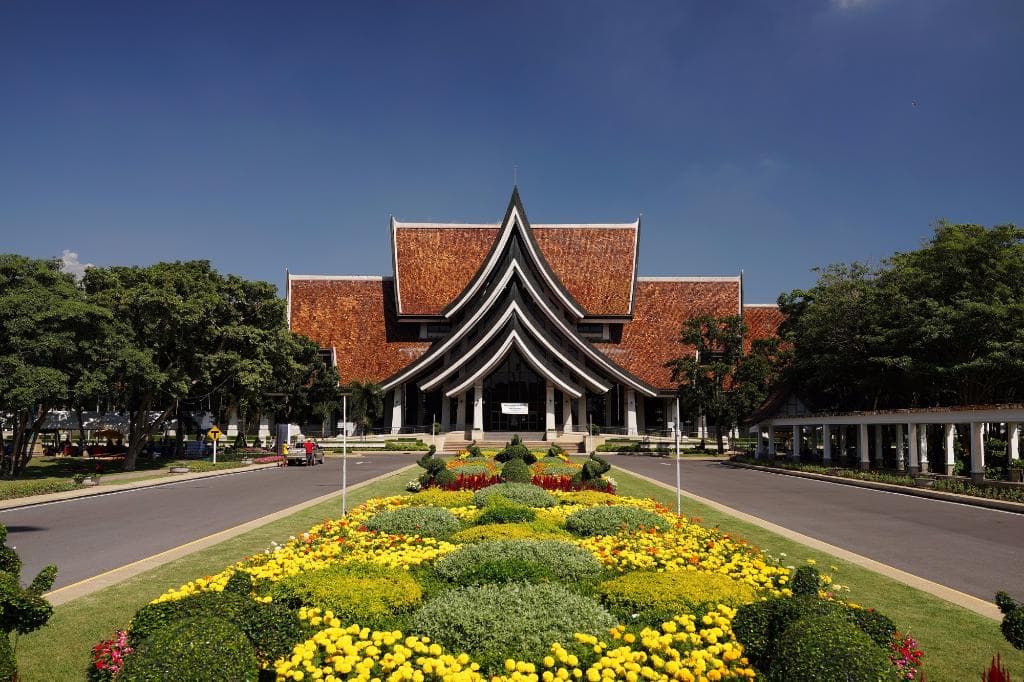 View from River pier