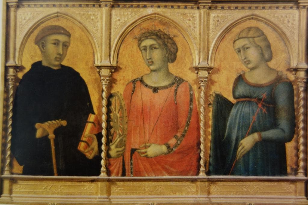 Pietro Lorenzetti: Santi. Detail