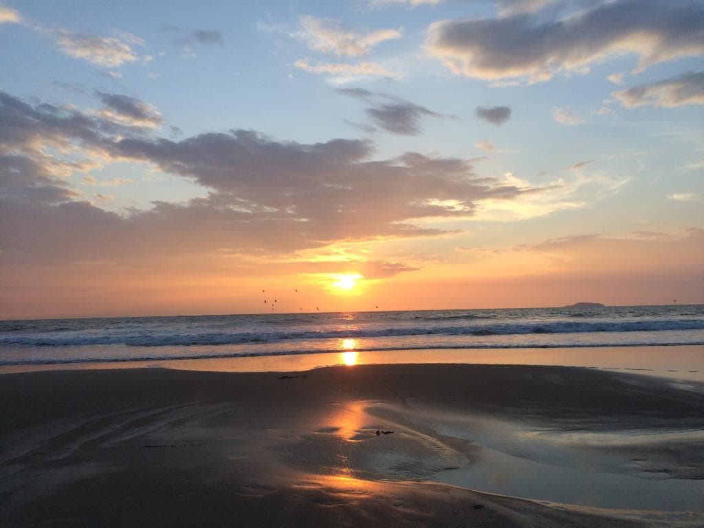 Sunset at Velsao