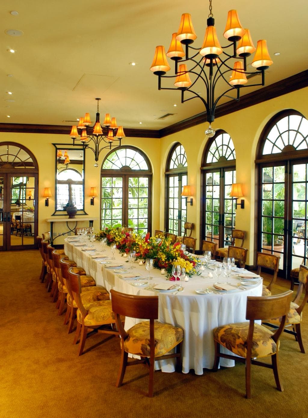 Private Dining in the Conservatory