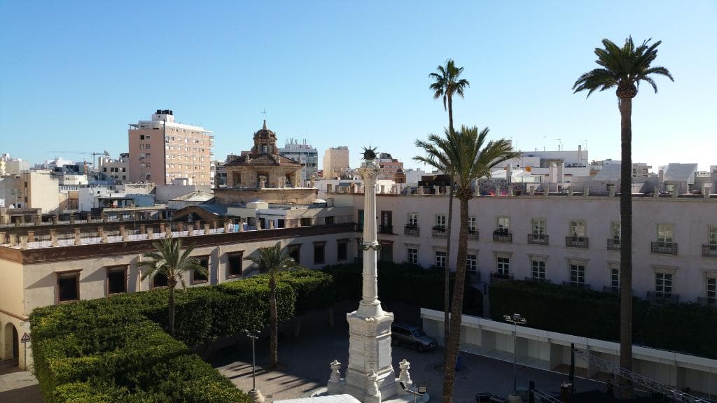View from roof terrace of Plaza de la Constitucion