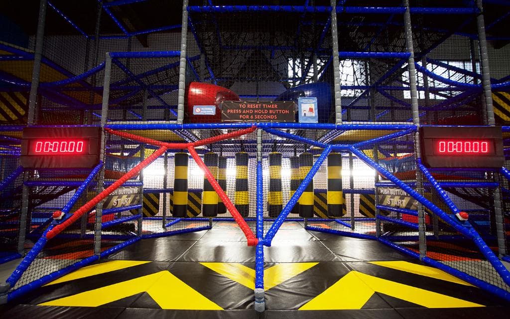 Adventure play at Howe Bridge Leisure Centre