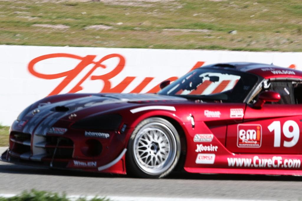 heading up towards turn 4