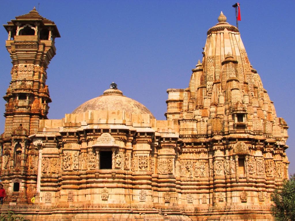 Temple & tower together