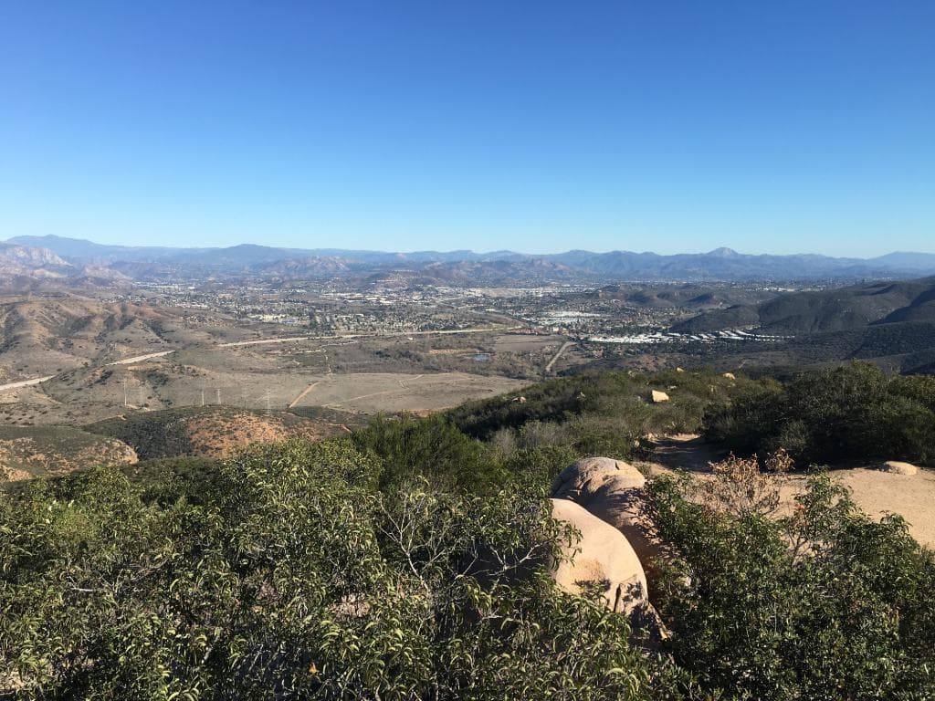View from the trail