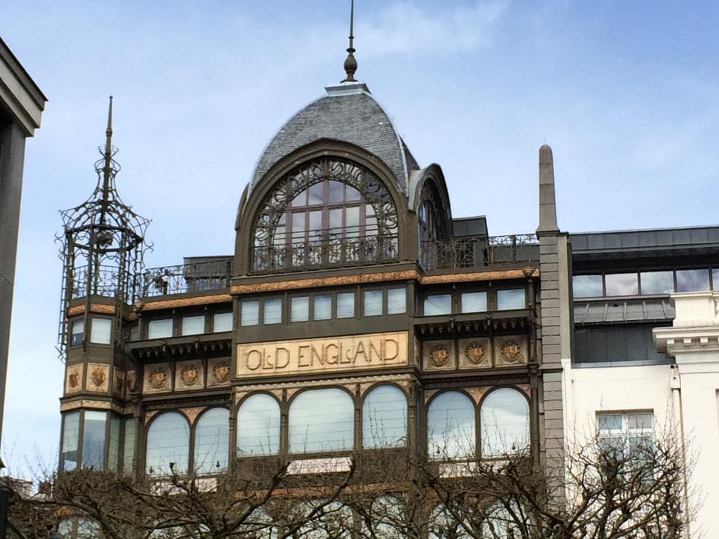 MIM - the Old England building - Horta art nouveau architecture