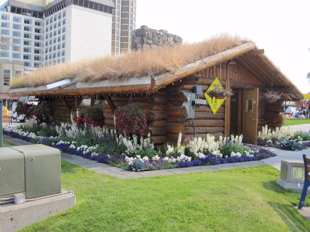 Visitor's Center back