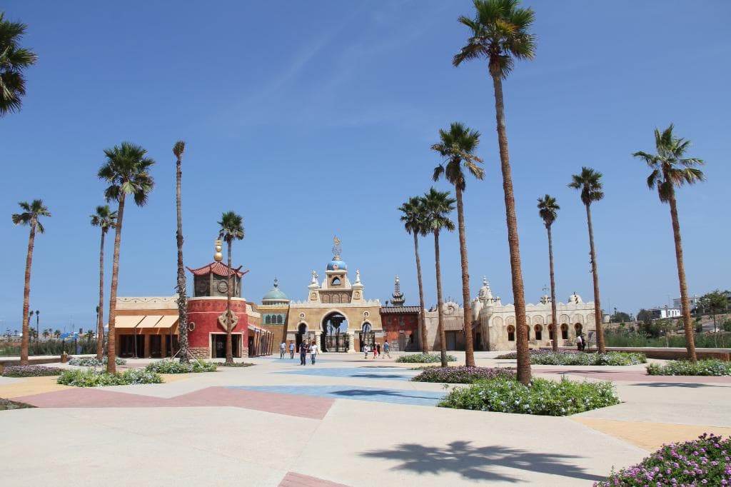 Inside main gate