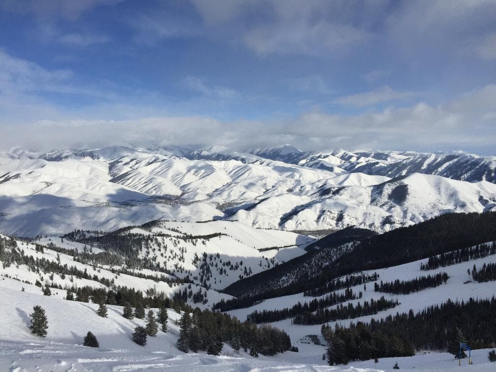 View from Sun Valley