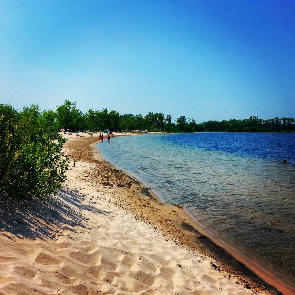 Bay side of the park. Love the space and lack of people!