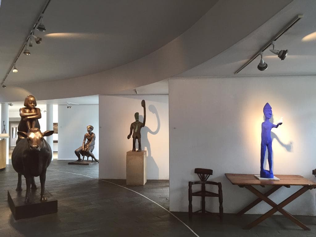 Bronze, Steel and Stone Sculpture exhibition closing 16 Jan 2016