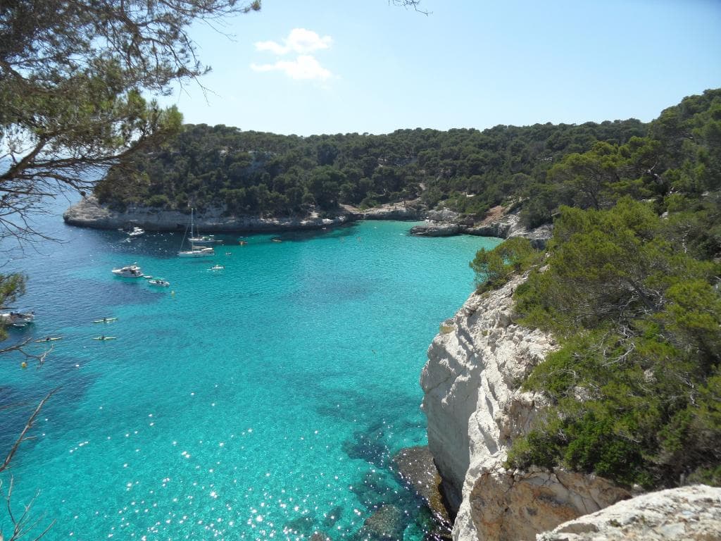 Trilha Cala Mitjana - Trebaluger